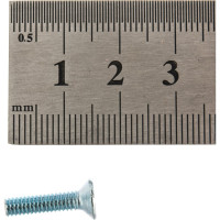 Потайной винт Метизный двор M4x16 DIN 965, 200 шт. 4607159066589