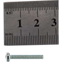 Винт с полуцилиндрической головкой Метизный двор 3x20 DIN 7985. 25 шт. 4607173906663