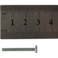 Винт с полуцилиндрической головкой Метизный двор 3x25 DIN 7985, 100 шт. 4607159067074