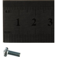 Винт с полуцилиндрической головкой Метизный двор 3x8 DIN 7985, 200 шт. 4607159067029