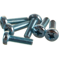 Винт с полуцилиндрической головкой Метизный двор 6x20 DIN 7985. 8 шт. 4607173906823