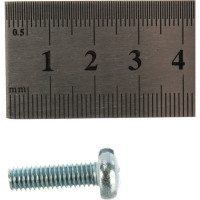 Винт с полуцилиндрической головкой Метизный двор 6x20 DIN 7985. 8 шт. 4607173906823