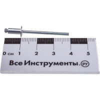 Заклепка вытяжная алюминий/сталь (4x8 мм; 1000 шт) Метизный двор 4607173907011