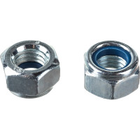 Самостопорящаяся гайка с нейлоновым кольцом Метизный двор M12 DIN 985, 100 шт. 4607159067623