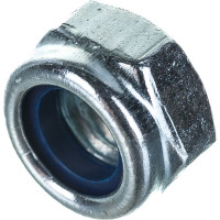 Самостопорящаяся гайка с нейлоновым кольцом Метизный двор M6 DIN 985, 100 шт. 4607159067593