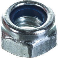 Самостопорящаяся гайка с нейлоновым кольцом Метизный двор M6 DIN 985, 100 шт. 4607159067593