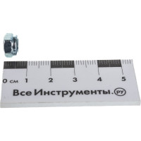 Самостопорящаяся гайка с нейлоновым кольцом Метизный двор M6 DIN 985, 100 шт. 4607159067593