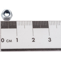 Самостопорящаяся гайка с нейлоновым кольцом Метизный двор M4 DIN 985, 200 шт. 4607159067579