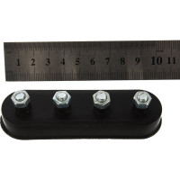 Декоративные болты для крепления номерного знака ГЛАВДОР GL-753 нерж. сталь 4 шт. 54378