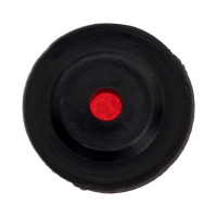 Катафот-саморез для номерного знака ГЛАВДОР GL-110 отражающий, красно-белый 4 шт. 50490