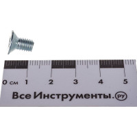 Потайной винт Метизный двор M6x10 DIN 965, 100 шт. 4607159066787