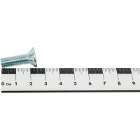 Потайной винт Метизный двор M8x25 DIN 965, 50 шт. 4607159066947