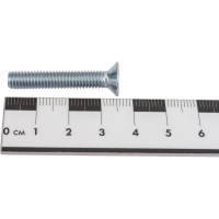 Потайной винт Метизный двор M6x35 DIN 965, 100 шт. 4607159066848