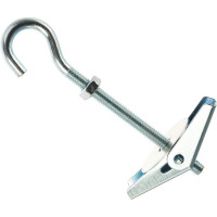 Складной пружинный дюбель с крючком Метизный двор М6 4607173902429