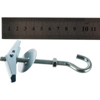 Складной пружинный дюбель с крючком Метизный двор М6 4607173902429