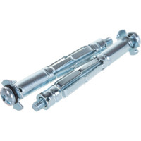 Дюбель Молли для пустотелых конструкций Метизный двор Molly M5x65/27, 3 шт. 4607173902344