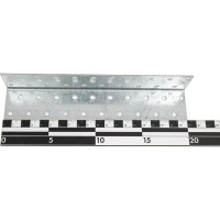 Крепежный равносторонний уголок Метизный двор KUR-40х40х200, 4690441004116