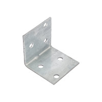 Крепежный равносторонний уголок Метизный двор KUR-40х40х40, 4690441004178