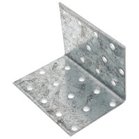 Крепежный равносторонний уголок Метизный двор KUR-60х60х80, 4690441004246