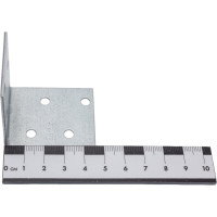 Крепежный равносторонний уголок Метизный двор KUR-50х50х40, 4690441004192