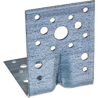 Усиленный крепежный уголок Метизный двор KUU-90х90х65, 4690441004284
