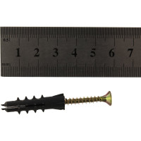 Пакет дюбель РДК Метизный двор 6х30мм + шуруп 4х35мм 15 шт. 4607173902139