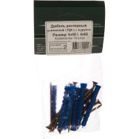 Пакет дюбель РДК Метизный двор 6х50мм + шуруп 4х60мм 10 шт. 4607173902153