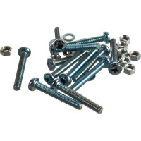 Пакет винт п/ц с гайкой и шайбой Метизный двор цинк м5х35мм 15 шт. 4607173901965