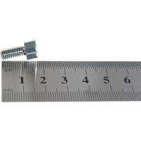 Болт с цилиндрической головкой и внутр. шестигранником Метизный двор 6x12 DIN 912, 100 шт. 4607159065759