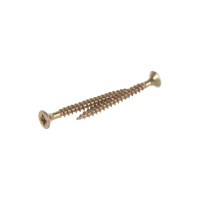 Потайной универсальный шуруп Метизный двор 2,5x25, желтый, 1000 шт. 4690441029423