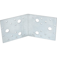 Крепежный уголок для стропил Метизный двор KUS 105 соединенные под углом 135 гр 105х105х90 4690441003935