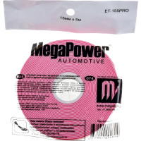 Двусторонняя клейкая лента Megapower 15мм х 5м, профессиональный (красный) ET-155 PRO 659445