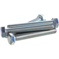 Болт Стройметиз М12х90 DIN 933, класс прочности 8.8, цинк уп. 10 шт. 3023164
