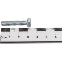 Болт Стройметиз М6х30 DIN 933, класс прочности 8.8, цинк уп. 60 шт. 3021244