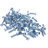 Болт Стройметиз М6х20 DIN 933, класс прочности 8.8, цинк уп. 80 шт. 3021224