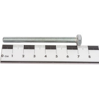 Болт Стройметиз М6х70 DIN 933, класс прочности 8.8, цинк уп. 30 шт. 3021324