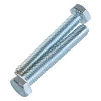 Болт Стройметиз М6х40 DIN 933, класс прочности 8.8, цинк уп. 50 шт. 3021264
