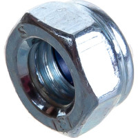 Самоконтрящаяся гайка Стройметиз М6 DIN 985, цинк уп.200 шт. с окном малая 3040043