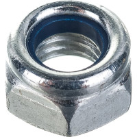 Самоконтрящаяся гайка Стройметиз М8 DIN 985, цинк уп.100 шт. с окном малая 3040053