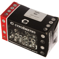 Самоконтрящаяся гайка Стройметиз М5 DIN 985, цинк уп.200 шт. 3040033