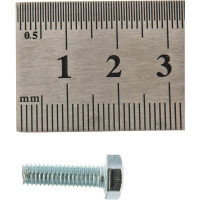 Болт Стройметиз полная резьба DIN933 М5х16, класс прочности 5.8, цинк 200 шт. 3010818