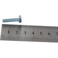 Болт Стройметиз полная резьба DIN933 М6х20, класс прочности 5.8, цинк 100 шт. 3011228