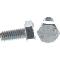 Болт Стройметиз полная резьба DIN933 М8х16, класс прочности 5.8, цинк 80 шт. 3011608
