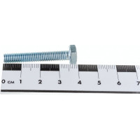 Болт Стройметиз полная резьба DIN933 М6х35, класс прочности 5.8, цинк 100 шт. 3011258