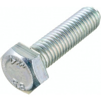 Болт Стройметиз полная резьба DIN933 М8х30, класс прочности 5.8, цинк 60 шт. 3011638
