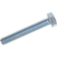 Болт Стройметиз полная резьба DIN933 М8х50, класс прочности 5.8, цинк 40 шт. 3011678