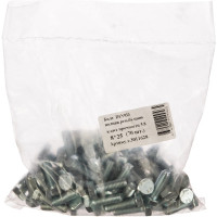 Болт Стройметиз полная резьба DIN933 М8х25, класс прочности 5.8, цинк 70 шт. 3011628