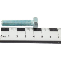 Болт Стройметиз полная резьба DIN933 М8х40, класс прочности 5.8, цинк 40 шт. 3011658