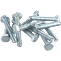 Болт Стройметиз полная резьба DIN933 М10х60, класс прочности 5.8, цинк 20 шт. 3012098