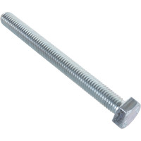 Болт Стройметиз полная резьба DIN933 М10х100, класс прочности 5.8, цинк 10 шт. 3012178